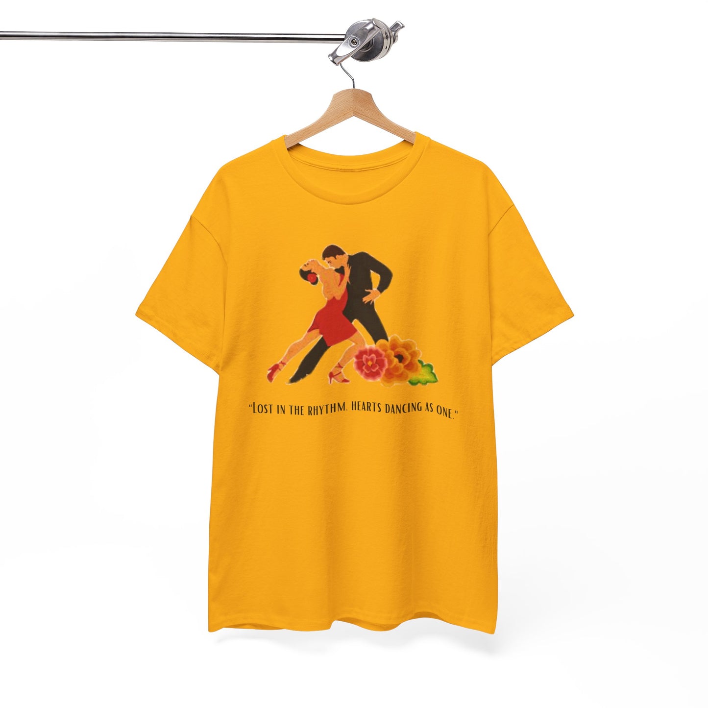 Unisex Heavy Cotton Tee - SALSA DANCING