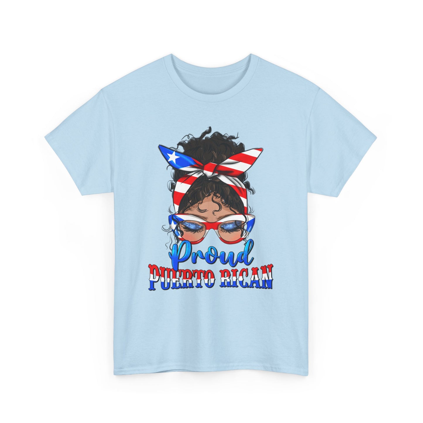 Unisex Heavy Cotton Tee - Proud Puerto Rican