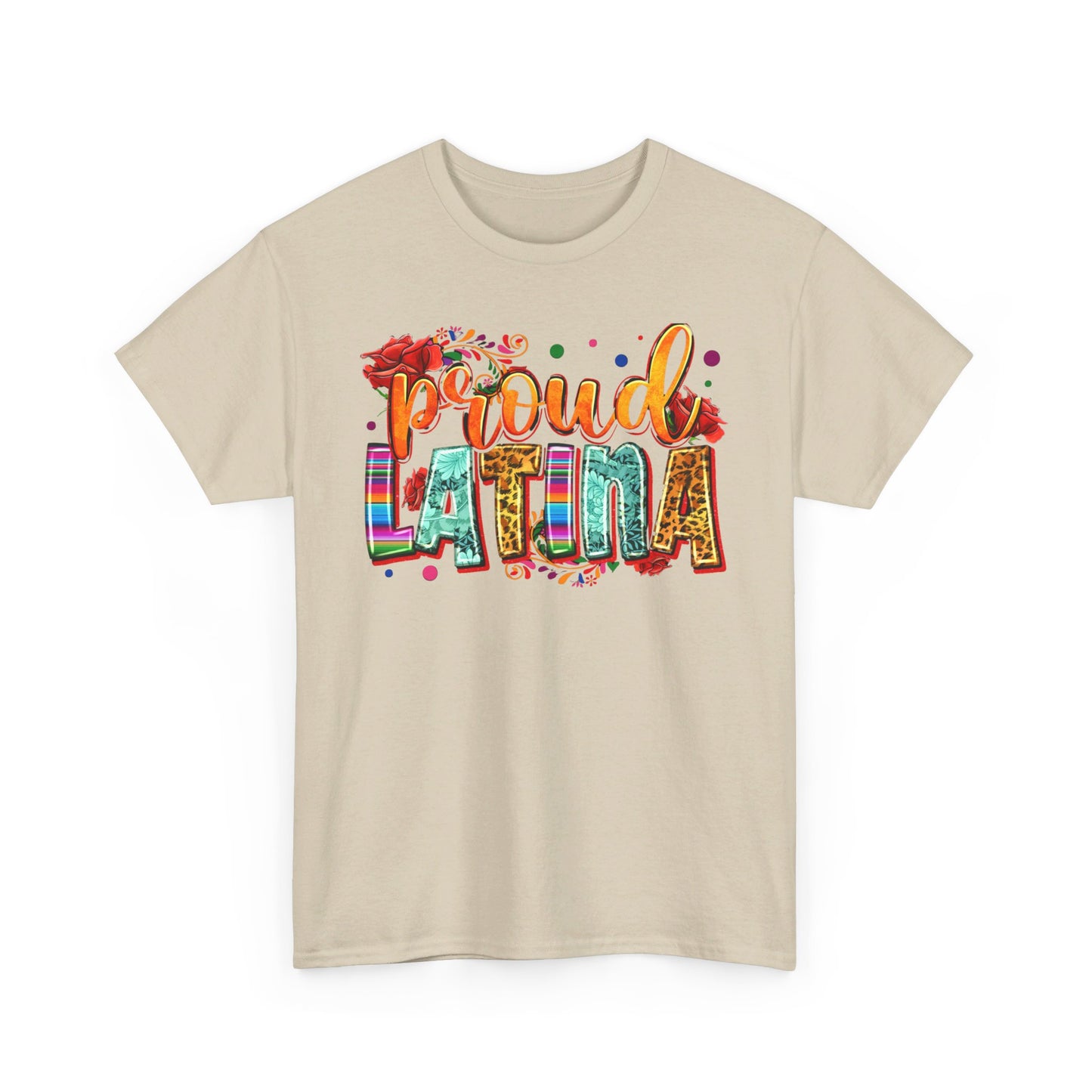 Unisex Heavy Cotton Tee Proud Latina