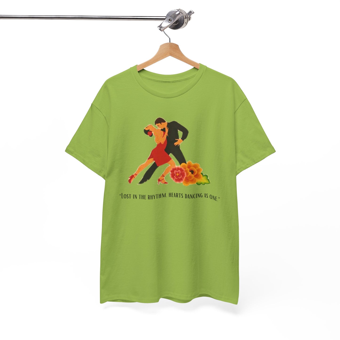 Unisex Heavy Cotton Tee - SALSA DANCING