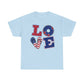 Unisex Heavy Cotton Tee - LOVE