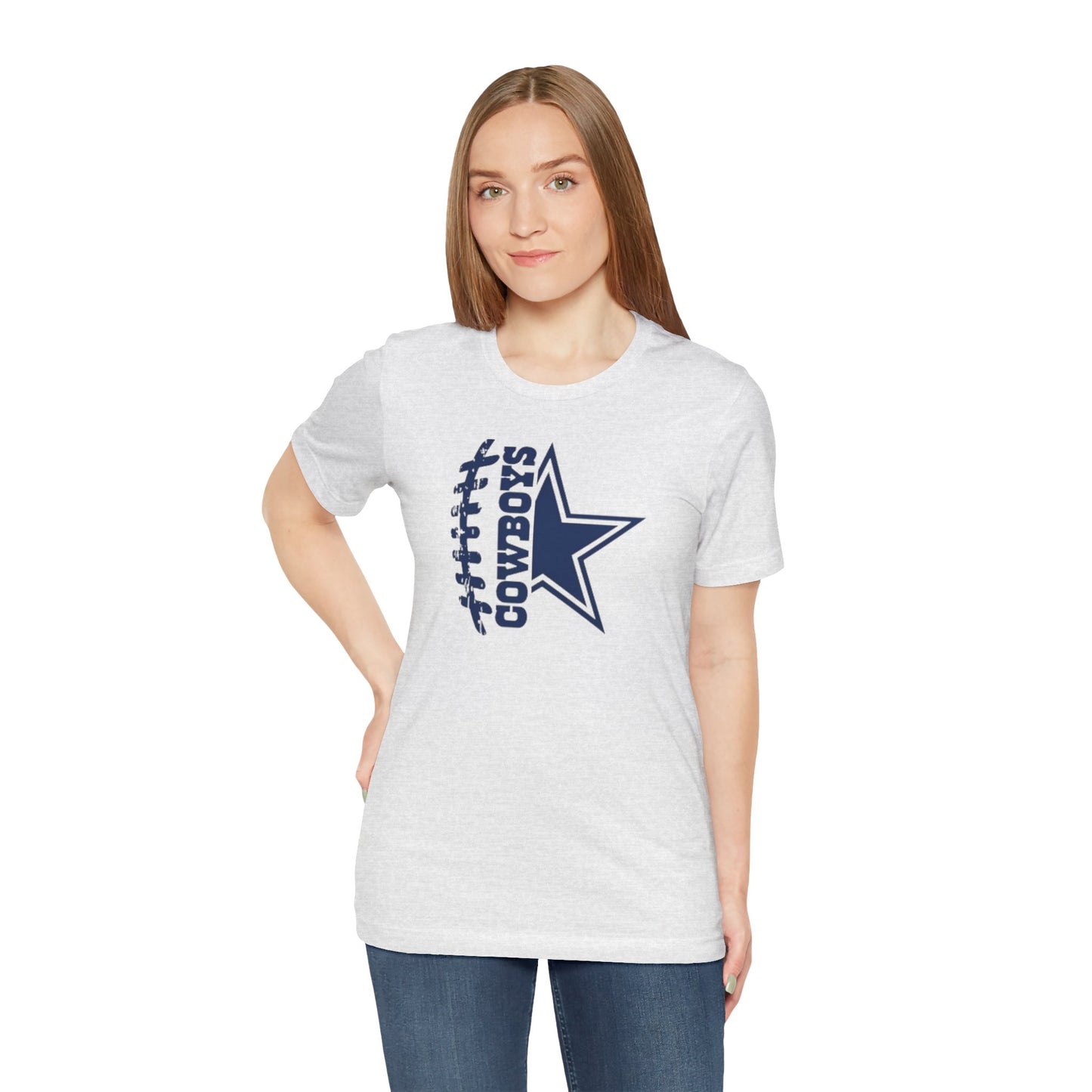 Unisex Jersey Short Sleeve Tee - cowboys