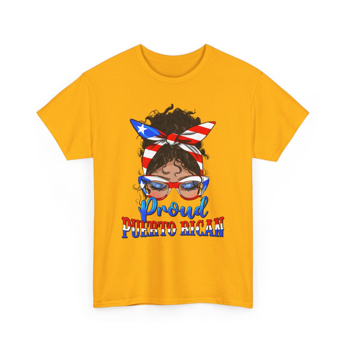 Unisex Heavy Cotton Tee - Proud Puerto Rican