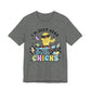 I'm Just Here for the Chicks Unisex Jersey Tee - Fun and Playful Graphic T-Shirt