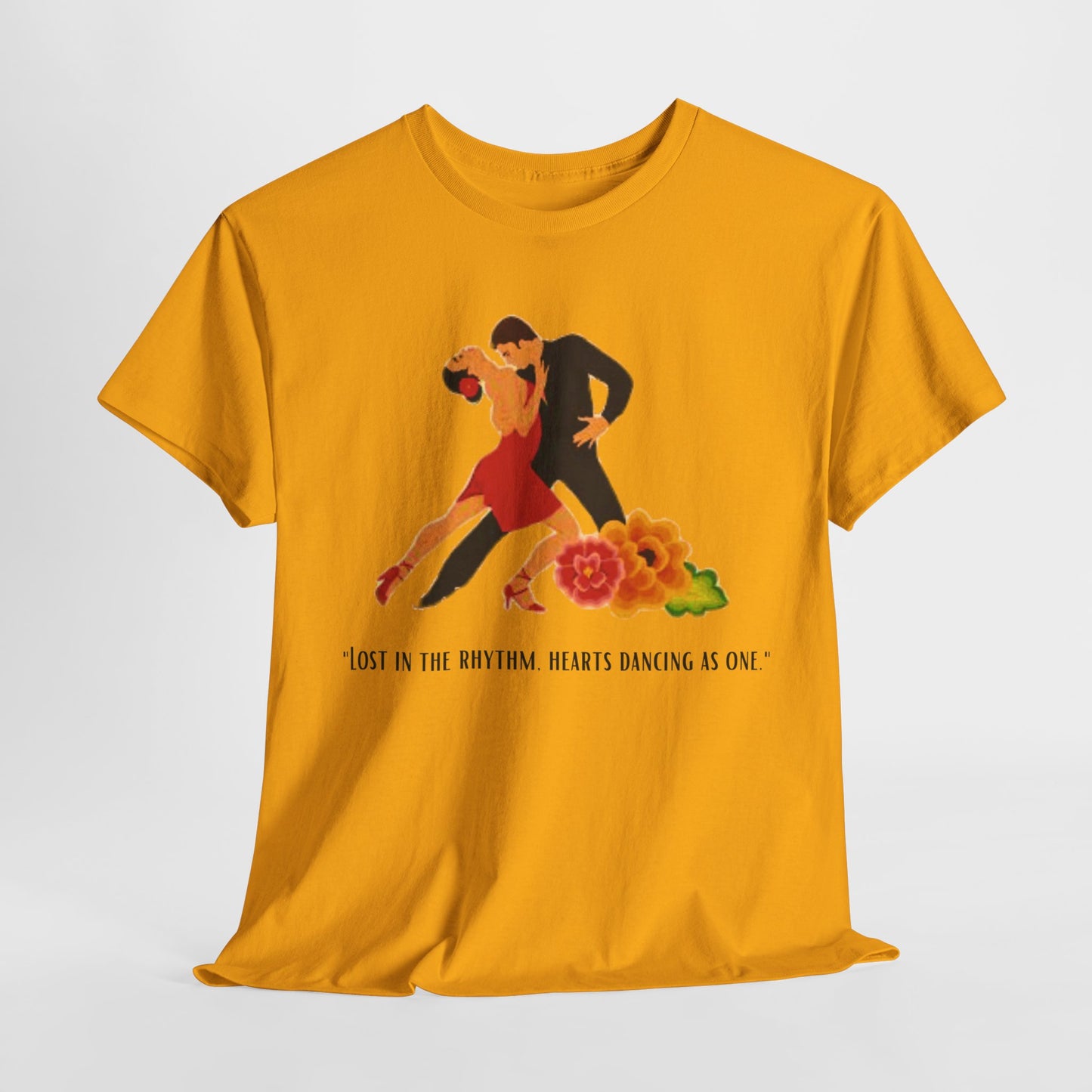 Unisex Heavy Cotton Tee - SALSA DANCING