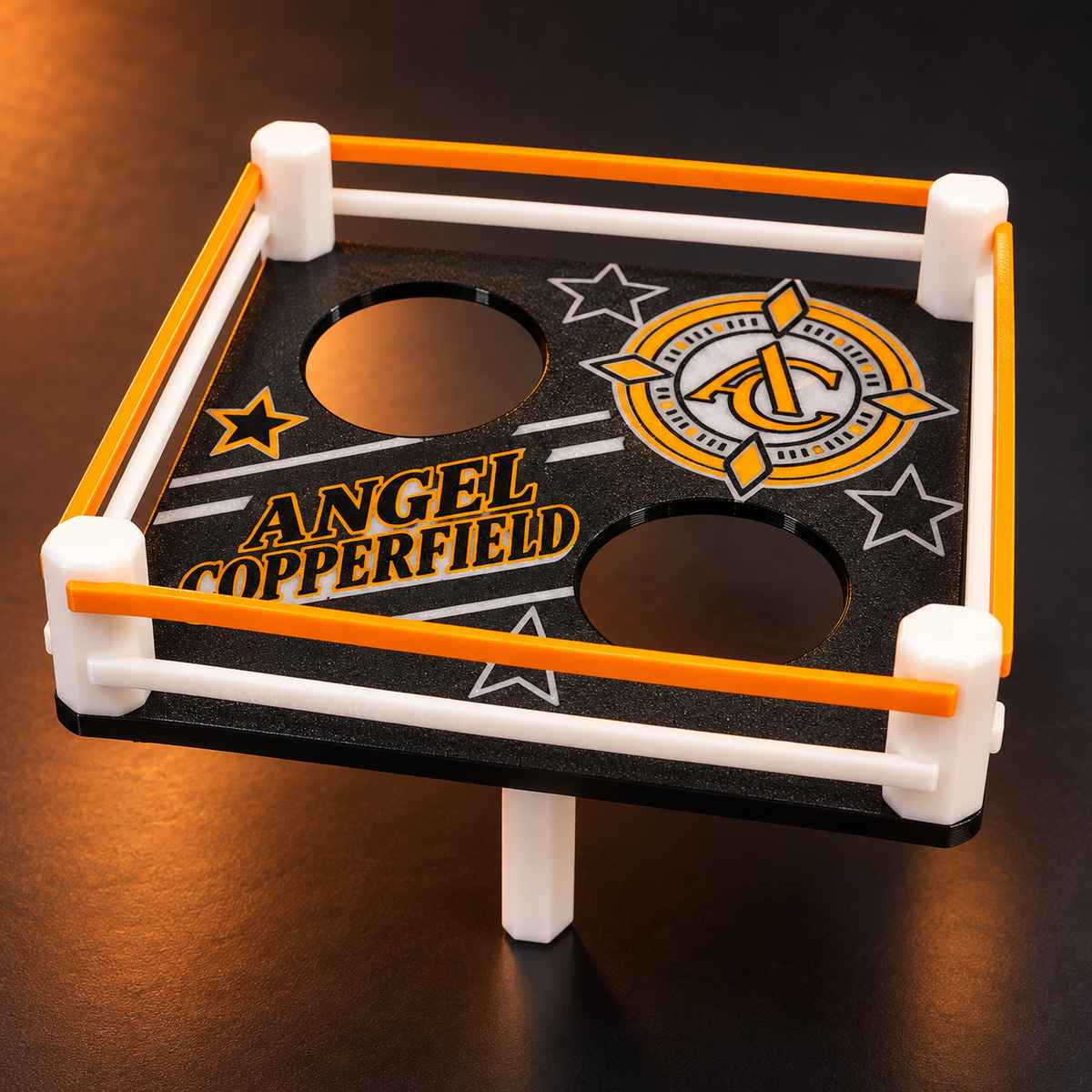 Angel Copperfield Thumb War Ring | 3D Printed Thumb Wrestling Game