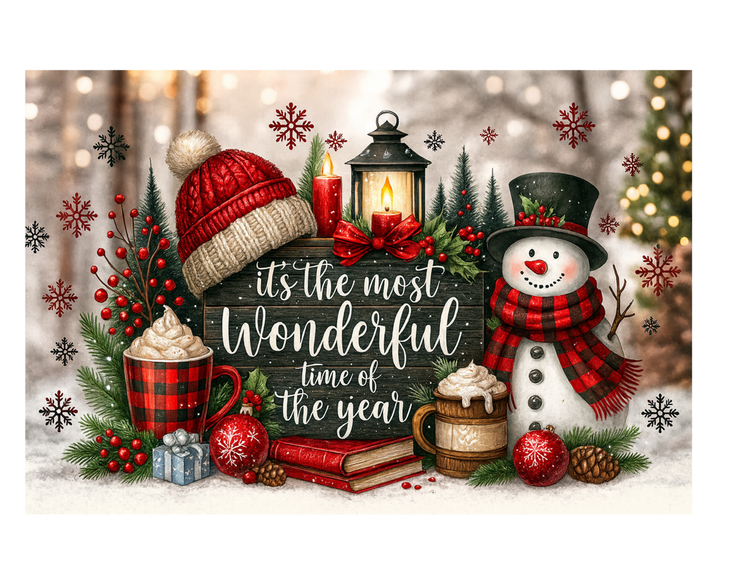 It’s the most Wonderful Time of the Year|Christmas | 20 oz Sublimation Tumbler