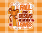 Fall for Jesus – He Never Leaves | 20 oz Sublimation Tumbler