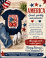America Cherries & Bow T-Shirt