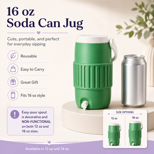 3D Soda Can Holder Jug