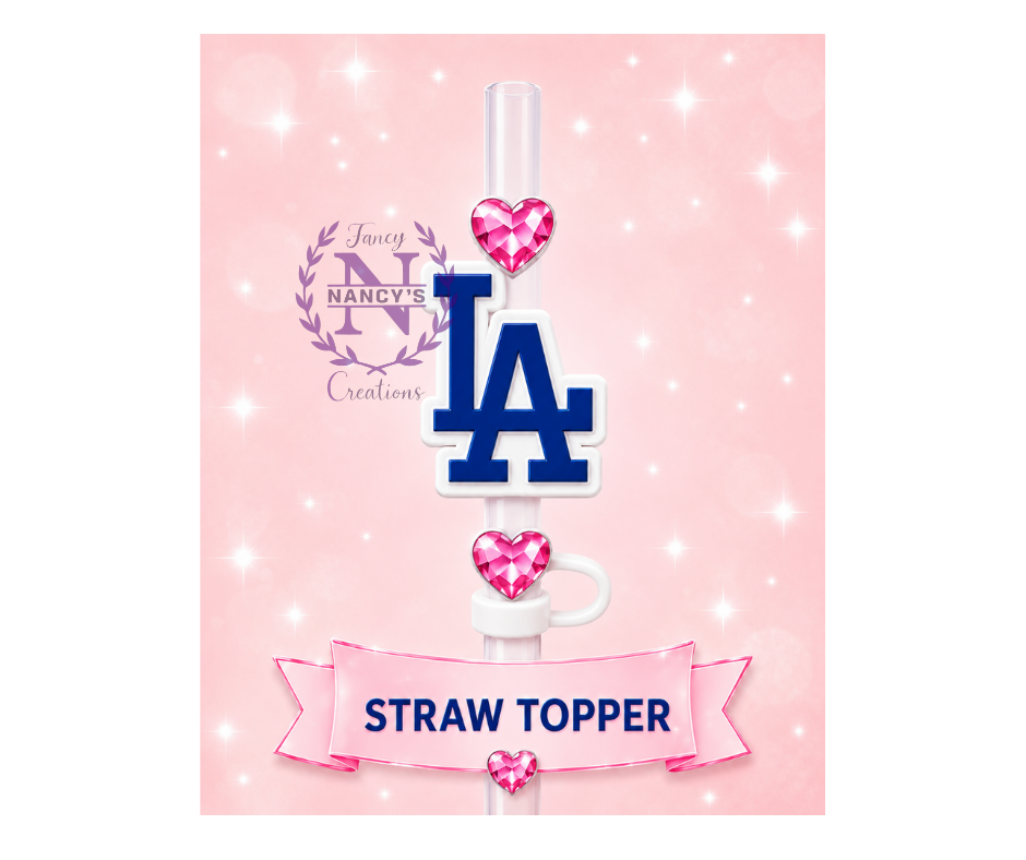 LA Straw Topper