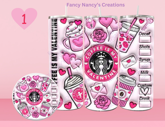 BUNDLE - 20 oz tumbler with matching coaster