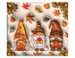 Autumn Gnome Trio | 20 oz Sublimation Tumbler