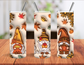 Autumn Gnome Trio | 20 oz Sublimation Tumbler