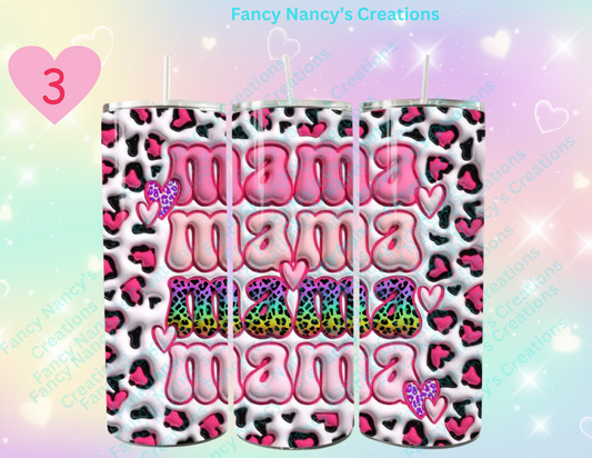 FLASH SALE -  20 oz  SUBLIMATION PREMADE TUMBLER WITH STRAW