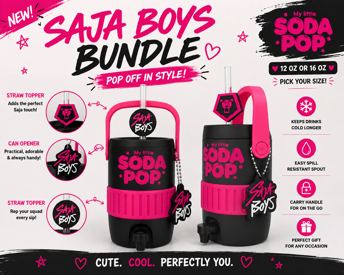 Saja Boys Straw Topper