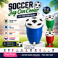 Soccer Jug Can Cooler – Soccer Ball Can Holder, 12oz Can Cooler