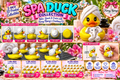 3D Printed Spa Duck, Towel Elephant Duck, Cruise Exchange Duck, Spa Party Favor