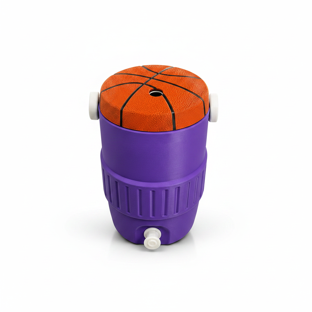 Basketball Jug Can Cooler – Basketball Can Holder, 12oz Can Cooler