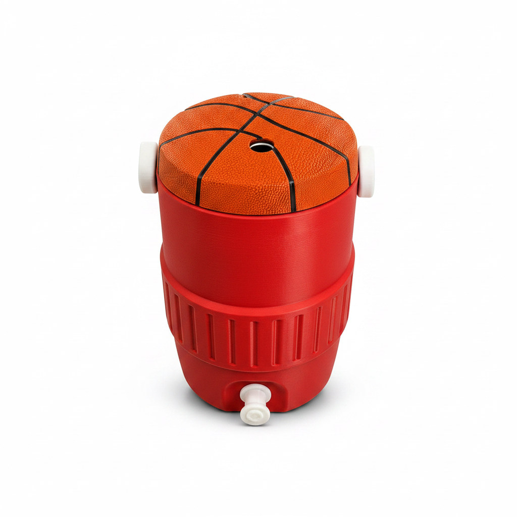 Basketball Jug Can Cooler – Basketball Can Holder, 12oz Can Cooler