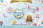 Birthday Button Pins Banner
