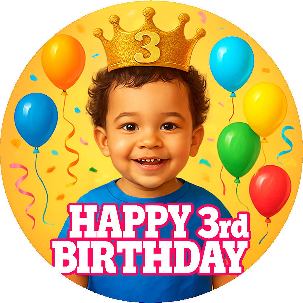 Birthday Button Pins