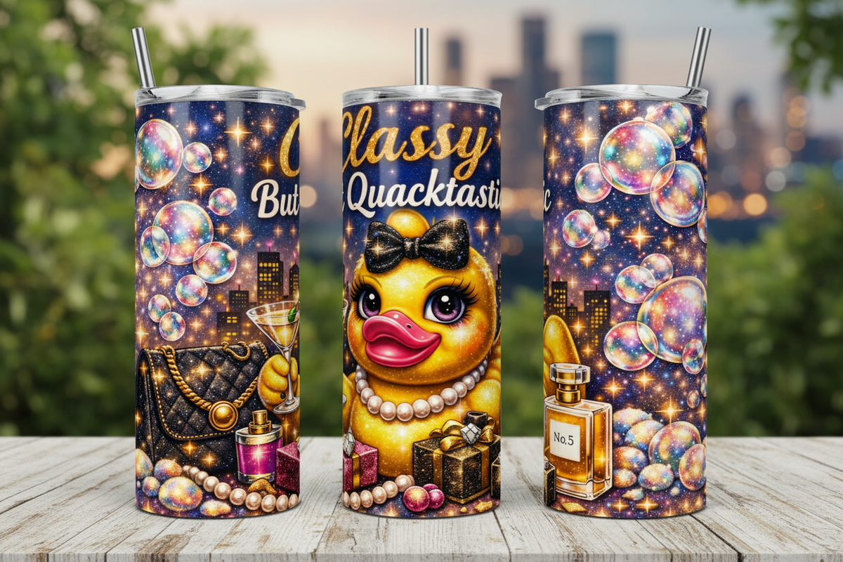 Classy But Quacktastic Trio Mockup