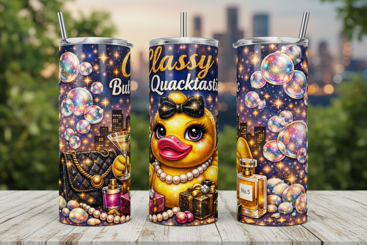 Classy But Quacktastic Trio Mockup