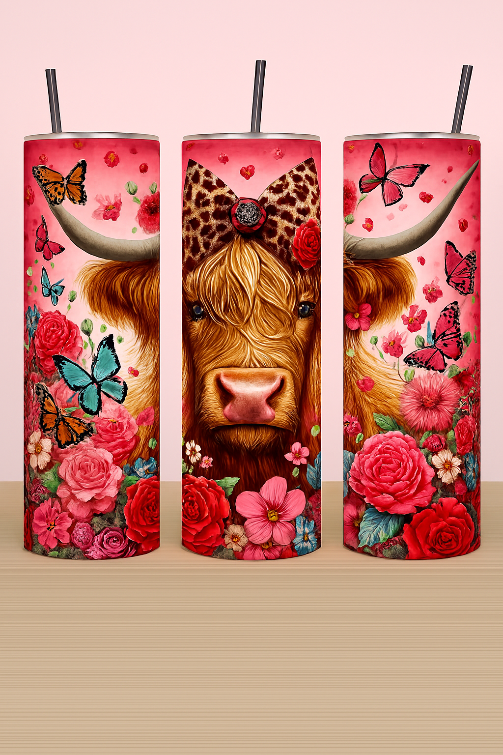 Personalized 20 oz Sublimation Tumbler - Custom Design