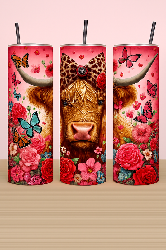 Personalized 20 oz Sublimation Tumbler - Custom Design