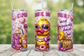 Expensive Difficult & Quacks Back Pink Glitter Trio Mockup