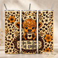 For the Love of Coffee | 20 oz Sublimation Tumbler