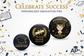 Graduation Button Pins Banner