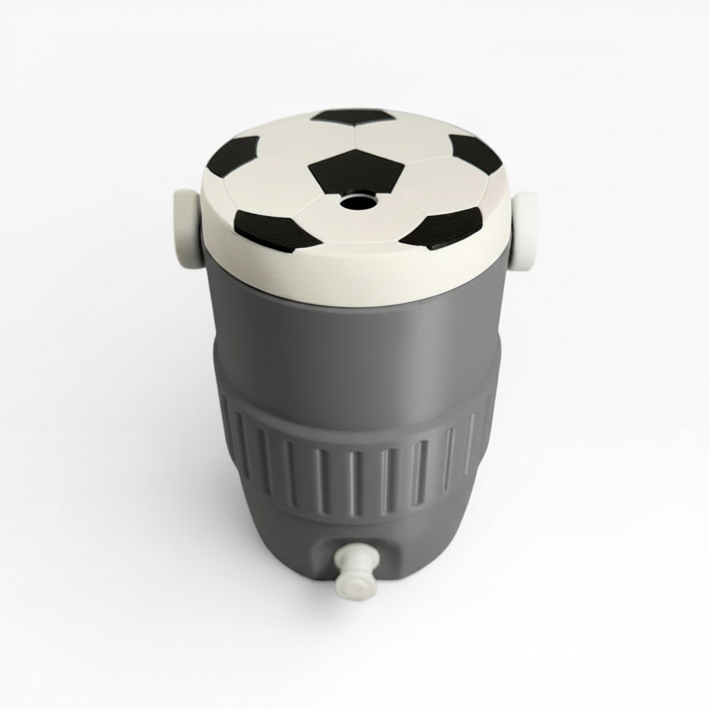 Soccer Jug Can Cooler – Soccer Ball Can Holder, 12oz Can Cooler
