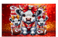 Kansas City Chiefs Highland Cows 20oz Skinny Tumbler | KC Chiefs