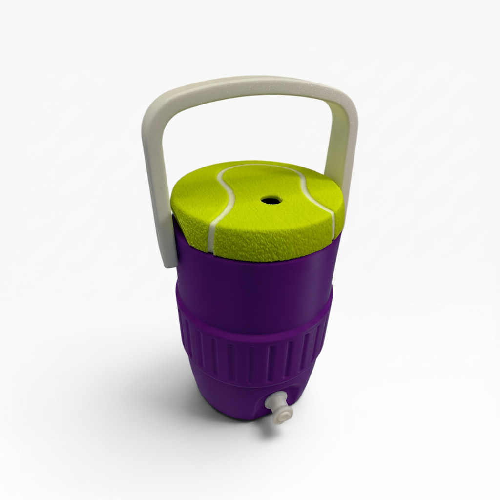 Tennis Ball Jug Can Cooler - Purple