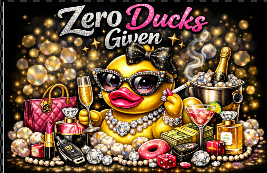 Zero Ducks Given 20 oz Sublimation Tumbler