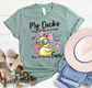 My Ducks May Not Be In A Row T-Shirt - Fun Unisex Tee