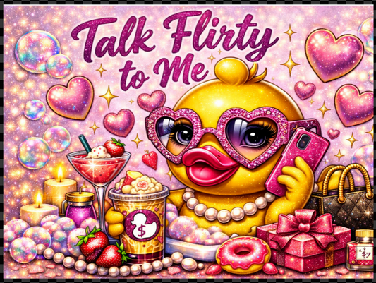 Talk Flirty to Me 20 oz Sublimation Tumbler