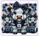 Dallas Cowboys Highland Cows 20oz Skinny Tumbler | Cowboys