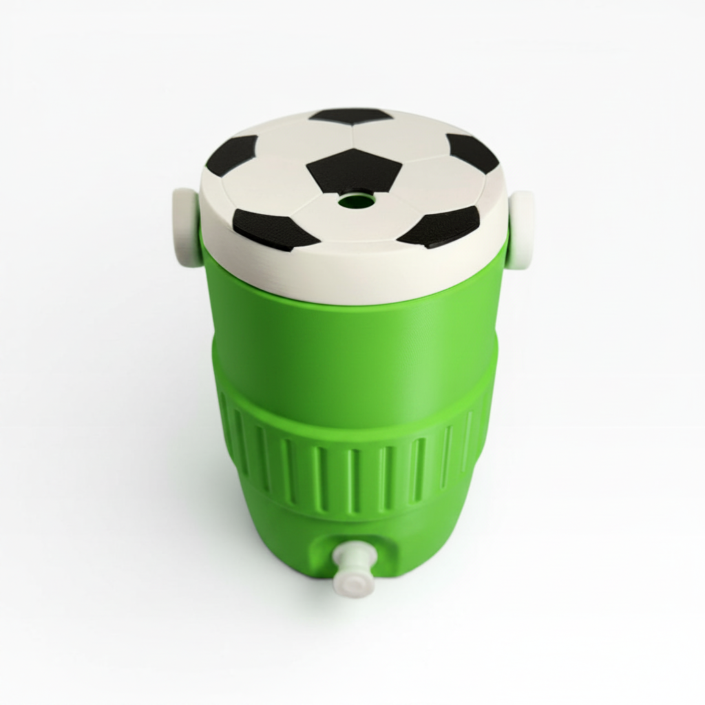 Soccer Jug Can Cooler - Green