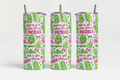 Just a Girl Who Loves Pickles 3-Tumbler Mockup