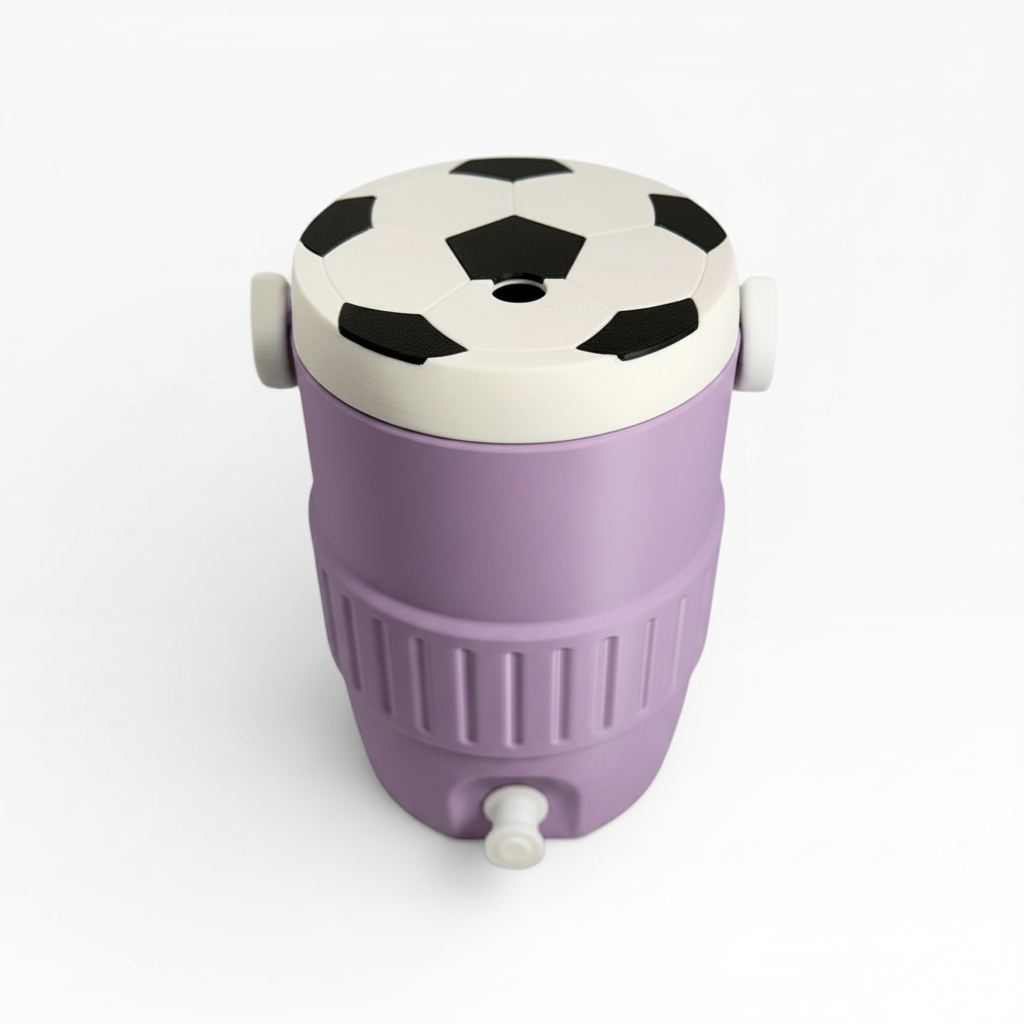 Soccer Jug Can Cooler – Soccer Ball Can Holder, 12oz Can Cooler