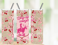 Long Live Cowgirls Tumbler – Pink Rodeo Drop (20 oz Sublimation Tumbler with straw)