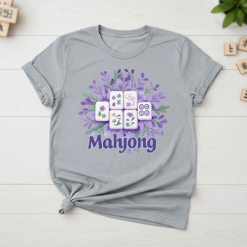 Mahjong T-Shirt Mockup