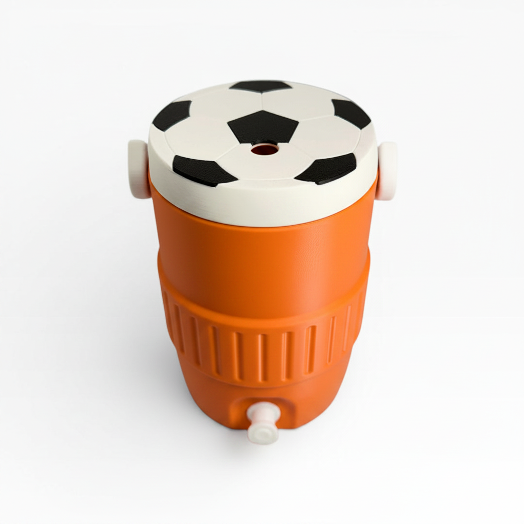 Soccer Jug Can Cooler – Soccer Ball Can Holder, 12oz Can Cooler