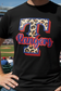 Rangers Leopard Glitter - Black Shirt