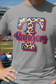 Rangers Leopard Glitter - Gray Shirt