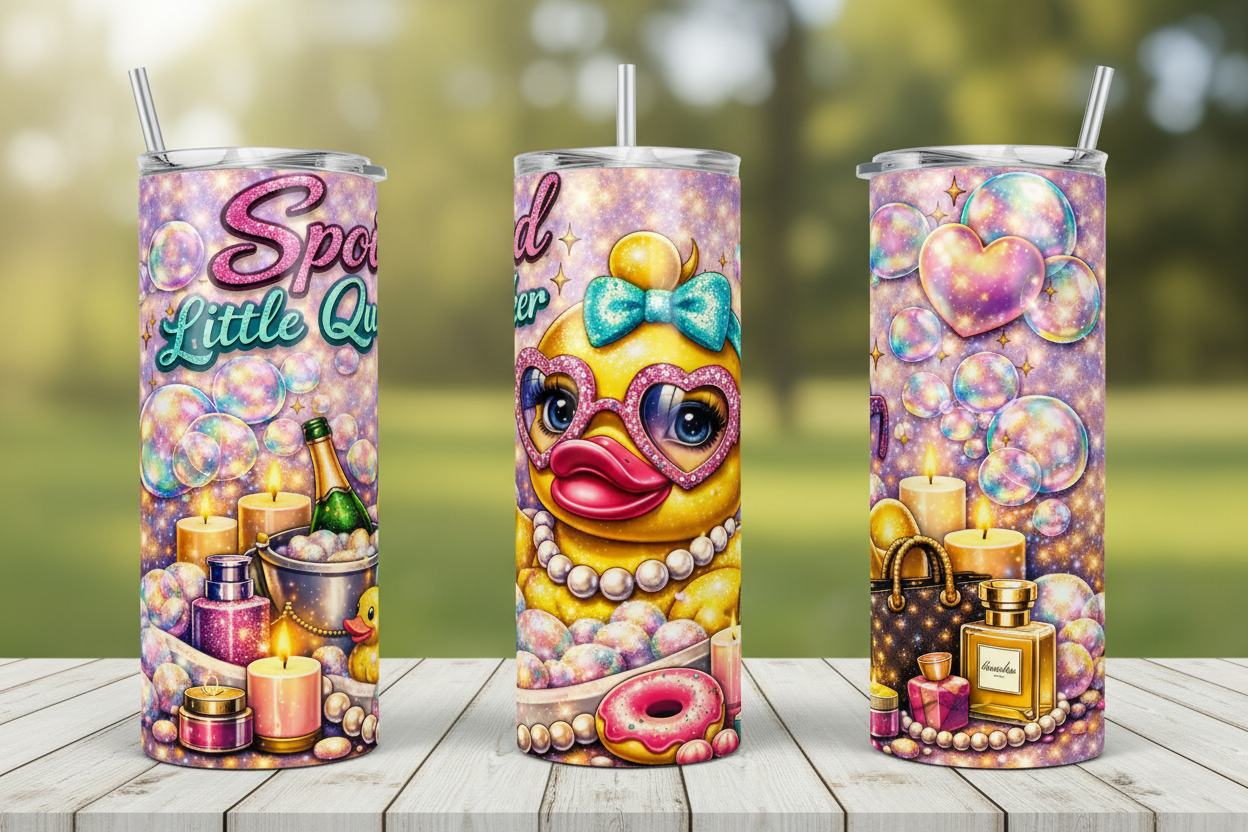 Spoiled Little Quacker Trio Mockup