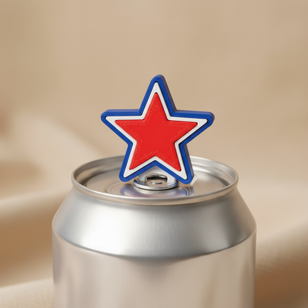 Star Can Opener on Can Tab - Flyer Match